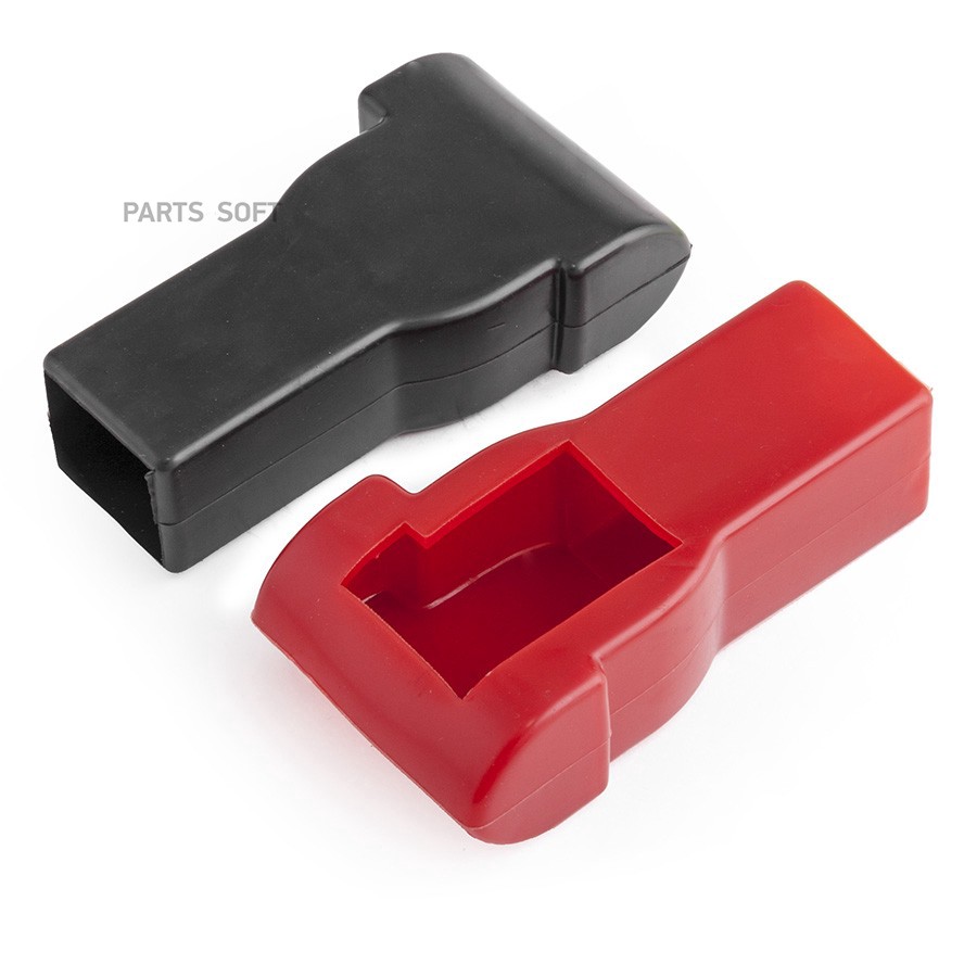 Кожух клеммы "AUTOPROFI" (защитный, универсальный, с цвет. маркировкой полярности) (2 шт.) - AUTOPROFI None None